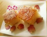 صورة لخطوة 19 من وصفة بسبوسة😍 بطريقة الشيف المبدعة Manolia Rose😍