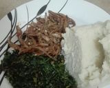 A picture of step 7 of Sukuma wiki.