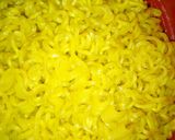 A picture of step 1 of Tumeric noodles stir fry.