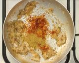 A picture of step 4 of Gatte ki sabji.