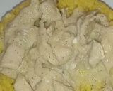 Une image de l'étape 5 de Riz 🍚 basmati à la sauce blanche et l'escalope de dinde 🦃.
