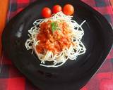 Paradicsomos húsgombóc spagettivel recept lépés 3 foto