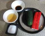 Foto del paso 1 de la receta Sunomono de Surimi y Pepino ~Ensalada a la Vinagreta Estilo Japonés~