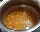 A picture of step 4 of Moongdal puttu.
