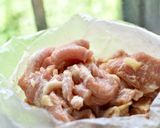 塔香肉片炒黃瓜的食譜步驟1照片