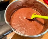 A picture of step 2 of Chocolate Mousse and Peach Parfaits.