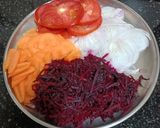 A picture of step 1 of Borscht (Russian Winter's Restorative Soup).