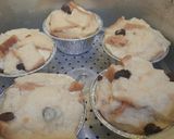 Foto langkah ke 3 dari resep Puding Kukus Roti Tawar Keju.