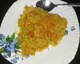 A picture of step 7 of Masala maggi.