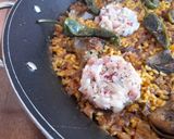 Foto del paso 12 de la receta Arroz seco de pies de cerdo, alcachofas y pimientos del padrón