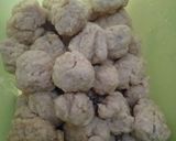 Foto langkah ke 5 dari resep Bakso Tempe Udang Untuk JSR (Jurus Sehat Rasulullah/keto/DEBM).