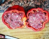 Foto del paso 4 de la receta: Morrón relleno en su salsa
