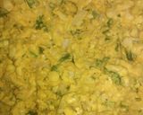 A picture of step 2 of Corn pakoda.
