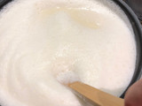 Homemade fresh soy milk