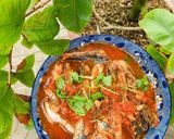 Hình bước làm 3 của món Cá nục kho mía sốt cà