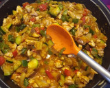 Foto del paso 2 de la receta: Hojaldre relleno de verdura y pollo
