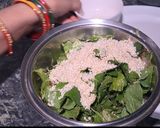 A picture of step 2 of Mayonnaise coriander mint leaves chutney.