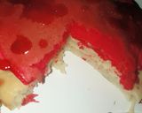 A picture of step 1 of Vanilla and redvelvet pancake.