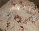 A picture of step 2 of Besan chilla.