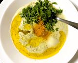 A picture of step 2 of Aam Shorshe Echore Bhapa (Steamed Mango Mustard Kathal / Raw Jackfruit Curry - Bong style).