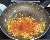 A picture of step 3 of Masala Vegetable Curd Rice.