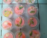 Foto langkah ke 4 dari resep Puding buah simpel.