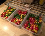 A picture of step 3 of Meal prep - Chinese Garlic Chicken Salad.