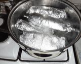 Sertéskaraj vadasan szalvétagombóccal recept fázis 6 fotója