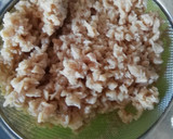 Foto del paso 1 de la receta: Veggieburguer de soja texturizada y yuca