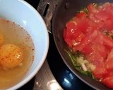 Une image de l'étape 1 de Omelette à la colombienne - Huevos Pericos.