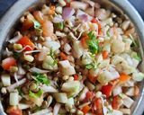 A picture of step 5 of Vegetables green moong sprouts salad.