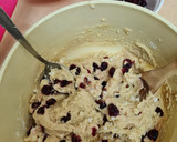 Foto del paso 1 de la receta: Cookies de arándanos rojos y chocolate blanco