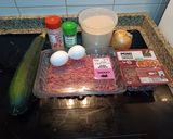 Foto del paso 1 de la receta: Revuelto de Calabacín con Jamón y carne picada