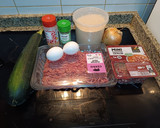 Foto del paso 1 de la receta: Revuelto de Calabacín con Jamón y carne picada
