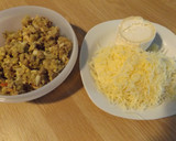 Foto del paso 3 de la receta: Bolas de arroz basmati rellenas de picadillo de pollo (Arancini)