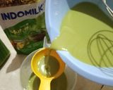 Foto langkah ke 3 dari resep Pie Creamy Matcha.