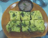 ढोकला विद टमाटर चटनी (Dhokla with tamatar chutney recipe in Hindi) रेसिपी चरण 6 फोटो