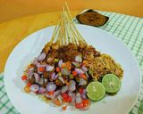 Foto langkah ke 5 dari resep Sate Ayam Madura (Bumbu Kacang).