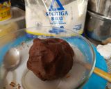 Foto langkah ke 3 dari resep Cookies Coklat Teflon.