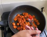 Foto langkah ke 8 dari resep Kimchi Bokkeumbap 김치볶음밥 | Nasi Goreng Kimchi | Halal & No Gochujang.