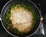 A picture of step 4 of Healthy Zero oil Oats Masala magic.