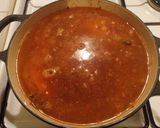 A picture of step 4 of Lobster Bisque.