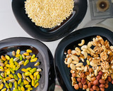 A picture of step 4 of Stuffed dates 5 ways.