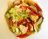 Foto langkah ke 5 dari resep Oseng Kembang Turi / Bunga Turi.