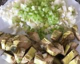 Foto del paso 3 de la receta Arroz de Alcachofa y Bacalao