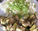 Foto del paso 3 de la receta: Arroz de Alcachofa y Bacalao