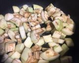 عکس مرحله 3 از دستور غذای مقوی وساده (گیاهی)🌯🍅🍆🧅🥔