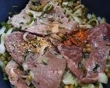 Foto del paso 4 de la receta: Carne a la cacerola multicolor, multisabor