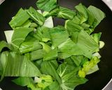 青江菜炒貢丸的食譜步驟2照片