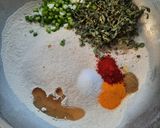 લીલા લસણ અને મેથી ના થેપલા (Green Garlic And methi thepla Recipe in Gujarati) રેસીપી સ્ટેપ1ફોટો